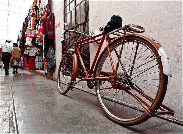 Bicicleta en Tlaxcala