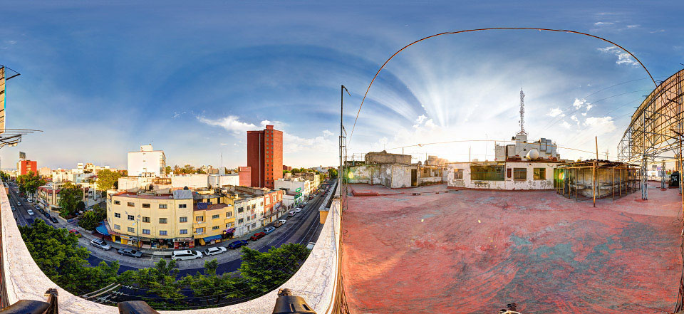 Azotea equirectangular